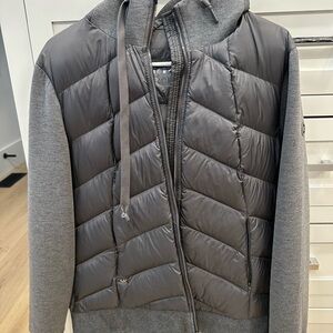 Michael Kors Charcoal Quilted Jacket